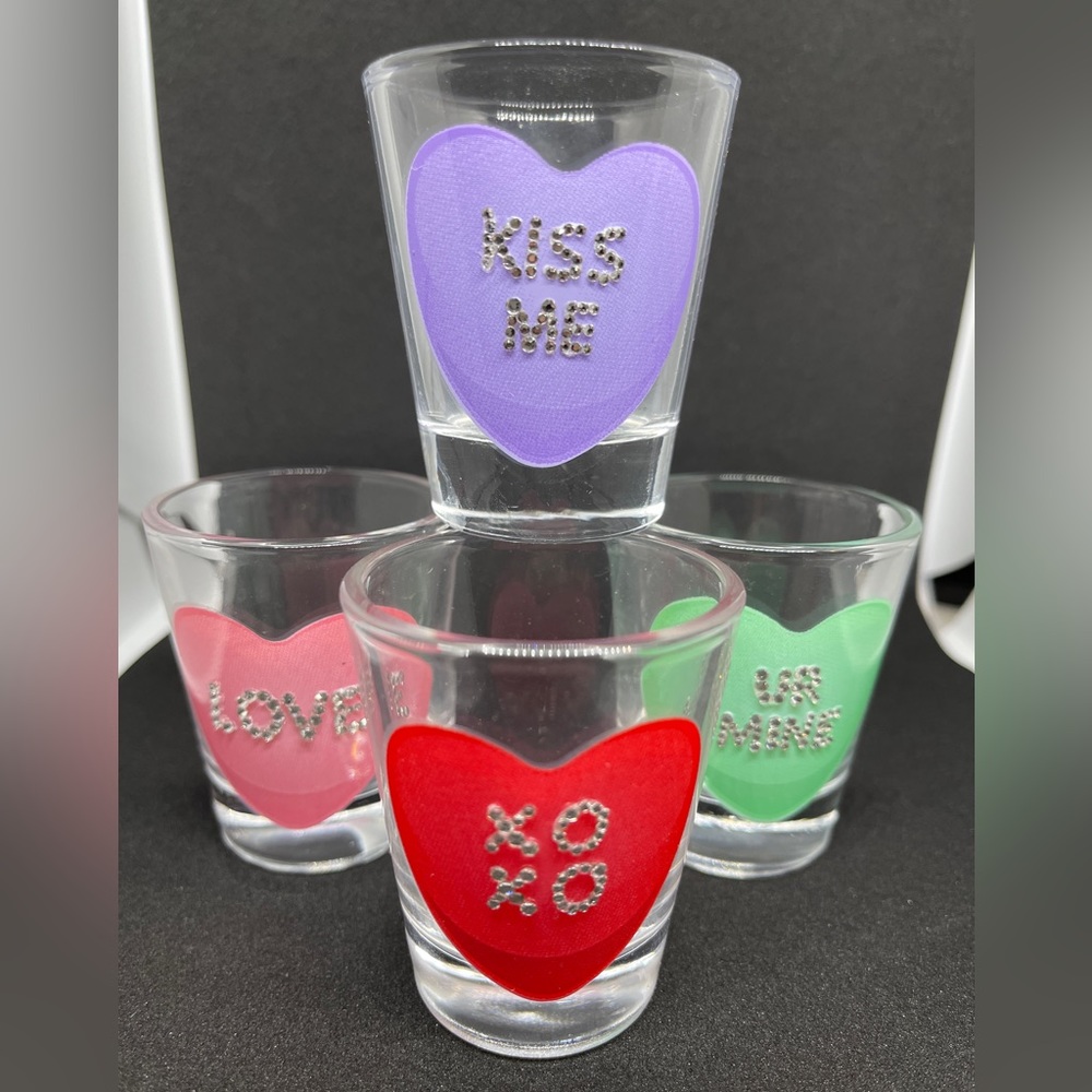 4 pc shot glass set